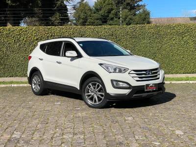 HYUNDAI - SANTA FÉ - 2013/2014 - Branca - R$ 85.900,00