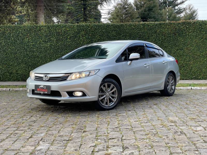 HONDA - CIVIC - 2012/2013 - Prata - R$ 66.900,00