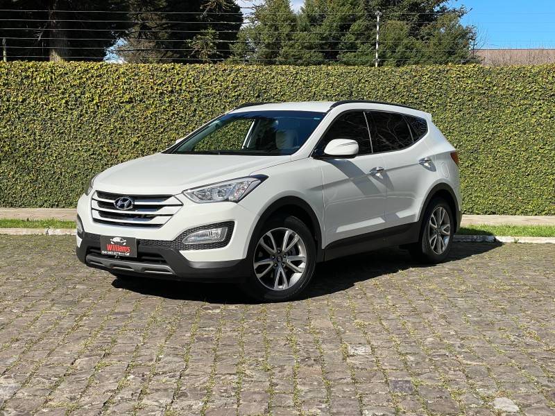 HYUNDAI - SANTA FÉ - 2013/2014 - Branca - R$ 85.900,00