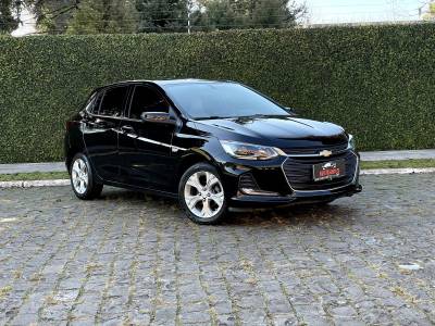 CHEVROLET - ONIX - 2020/2021 - Preta - R$ 77.500,00